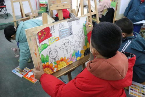 小小画笔，艺韵飞扬——江西省西山学校开展“守初心，绘梦想”绘画比赛活动